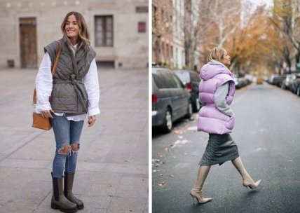 жилет на весну