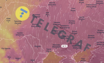Погода в Україні 30 серпня