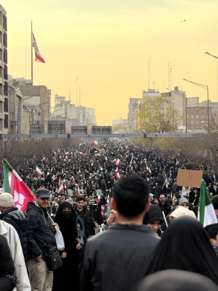 Массовые демонстрации в Иране