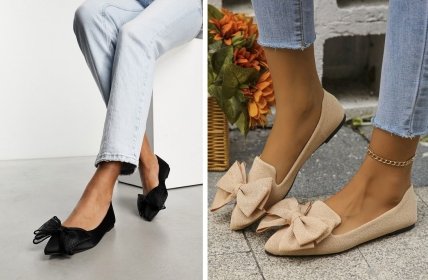 балетки з бантами