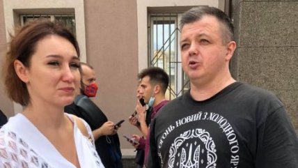 Семен Семенченко и его жена
