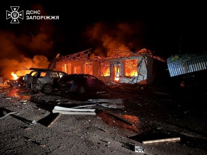 Наслідки атаки на Запоріжжя  ніч на 25 березня