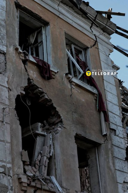 Последствия удара России по Славянску