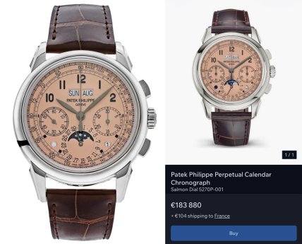 Часы Patek Philippe Perpetual Calendar