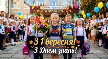 День знаний, 1 сентября, открытки, поздравления