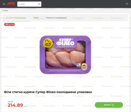 Где сэкономить на курином филе