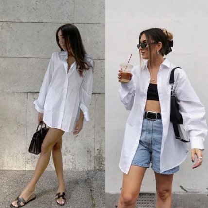 Образы с белой рубашкой