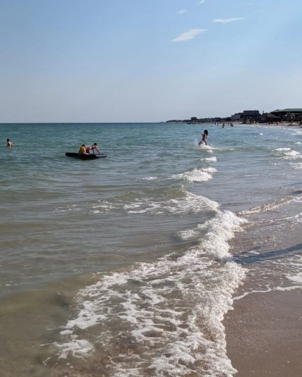 Море в Счастливцево