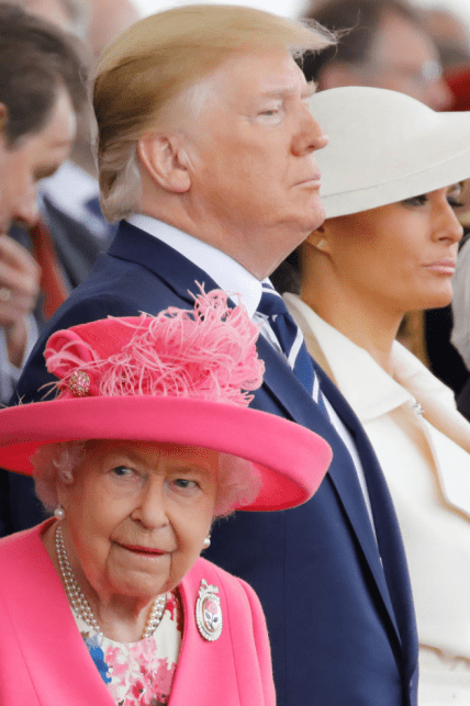 Єлизавета II Меланія Трамп