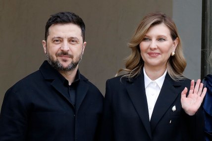 Владимир и Елена Зеленские