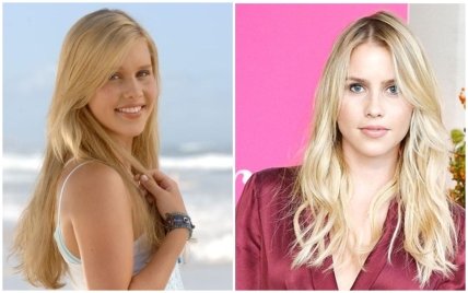 Клэр Холт раньше и сейчас