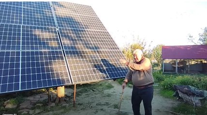 Руслан Мургоч зібрав власну домашню електростанцію