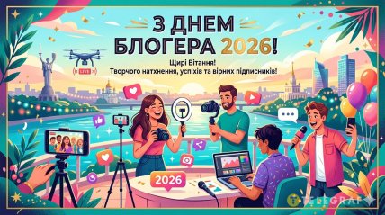 день блогера открытки картинки поздравления