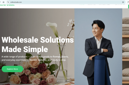 Сайт китайского поставщика Soltera Trade Limited