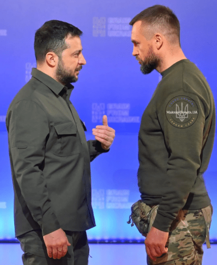 Максим Донец, Владимир Зеленский