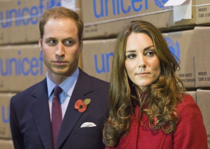 Принц Уильям и Кейт Миддлтон в молодости