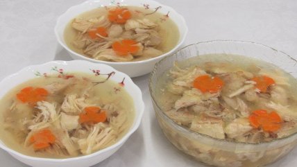 Заливное из курицы