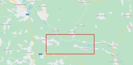 Обстрел газопровода на Луганщине