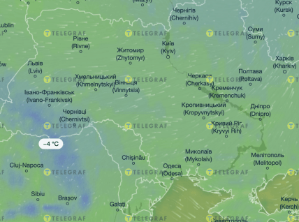 Погода в Україні 12 квітня