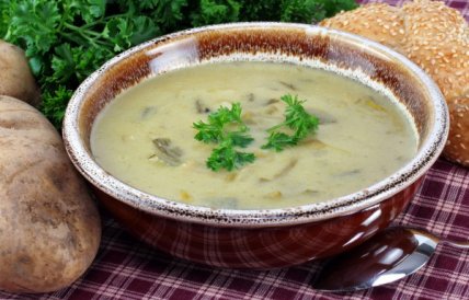 Что приготовить  во время поста: картофельно-луковый суп