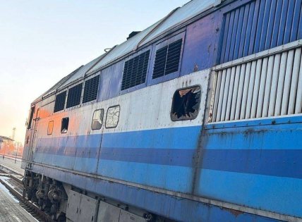 Росія атакувала ударним безпілотником пасажирський потяг Київ-Суми