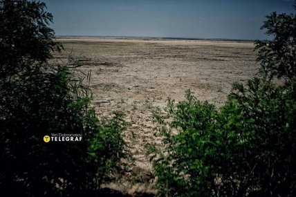 Каховське водосховище сьогодні через місяць після підриву ГЕС