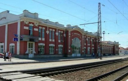 Железнодорожный вокзал Синельниково — как выглядел раньше