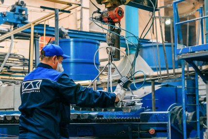 Курский аккумуляторный завод, производство свинцовых сплавов, 2020 год