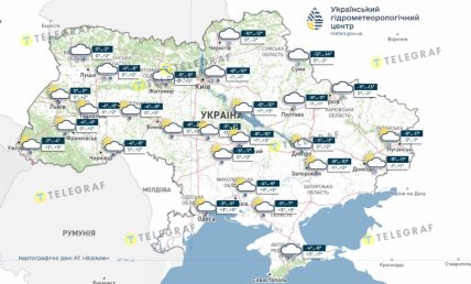 погода в Україні 2 січня
