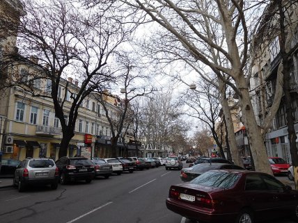 Европейская улица в Одессе