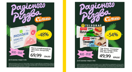 Акції в "Сільпо" у грудні 2025