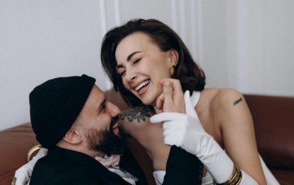 Віктор Розовий з дружиною