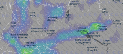В Україні очікується сніг 6 квітня 2026