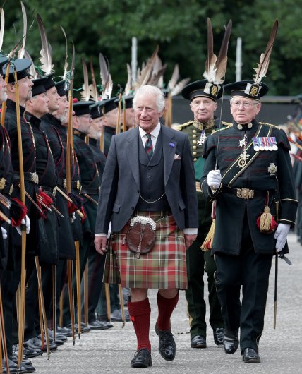 Карл III в Шотландии