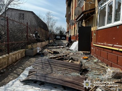 Наслідки вибухів в Бучі