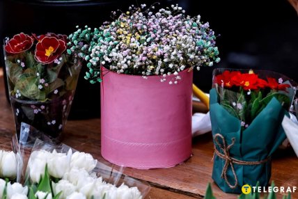 Букет з сухоцвітів