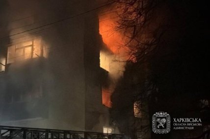 Наслідки атаки на будинок у Чугуєві