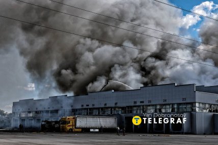 Наслідки ворожої атаки. Фото: Ян Доброносов "Телеграф"