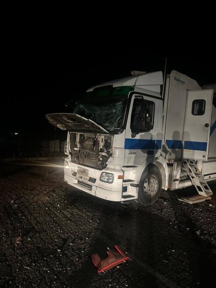 Россия ударила по пункту пропуска Орловка 22.11.2025