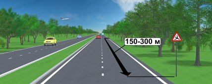 Что означает знак "Низколетящие самолеты"