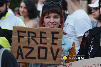 Марш «За диалог и реформы в оборонной сфере». Фото: Ян Доброносов/"Телеграф"
