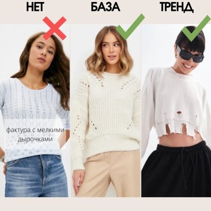 Антитренды и тренды в трикотаже 2022