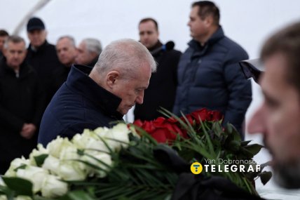 Прощание с Владимиром Мунтяном в Киеве