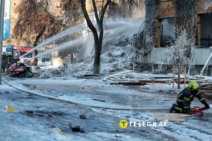 Наслідки атаки на Київ 12 січня