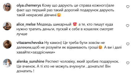 Даниэла Косянчук, мишка из роз