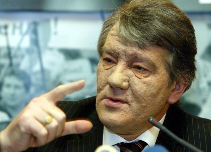 Віктор Ющенко після отруєння