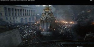 В фильме с Джорджом Клуни появятся кадры с украинского Майдана