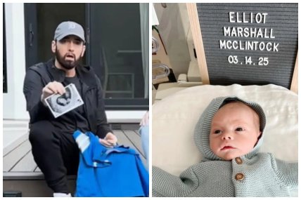 Эминем стал дедушкой