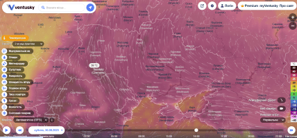 Погода в Україні 30 серпня - де буде спека, карта