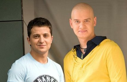 Євген Кошовий та Володимир Зеленський